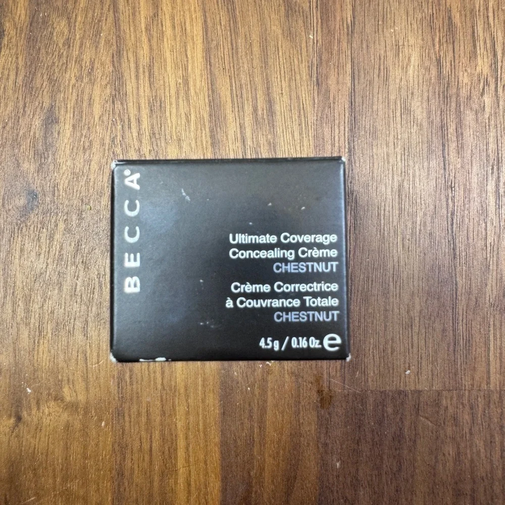 BECCA Ultimate Coverage Concealing Creme 0.16 oz. Chestnut New in Box NIB